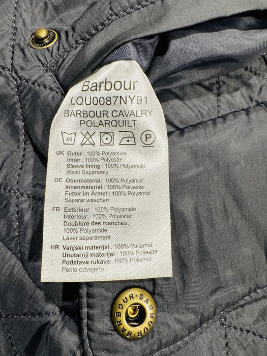Barbour Cavalry Polarquilt Jacket – damska kurtka, rozmiar 40