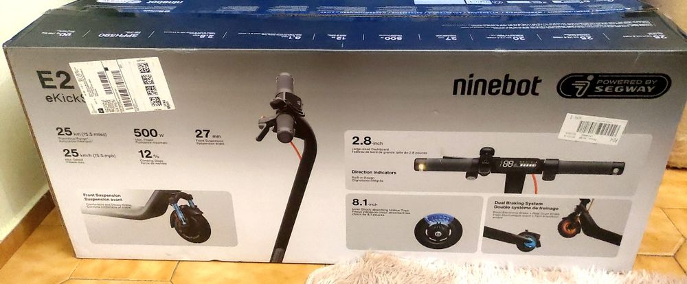 Trotinete Ninebot E2 Plus V2 500w