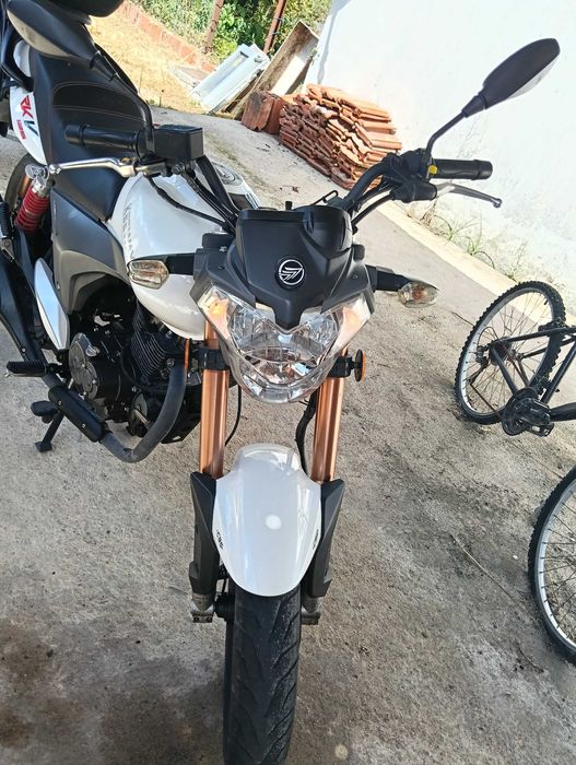 Well-maintained Keeway motorcycle