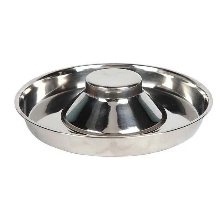 Miska dla szczeniąt kota metalowa do odchowu miotu l 26cm