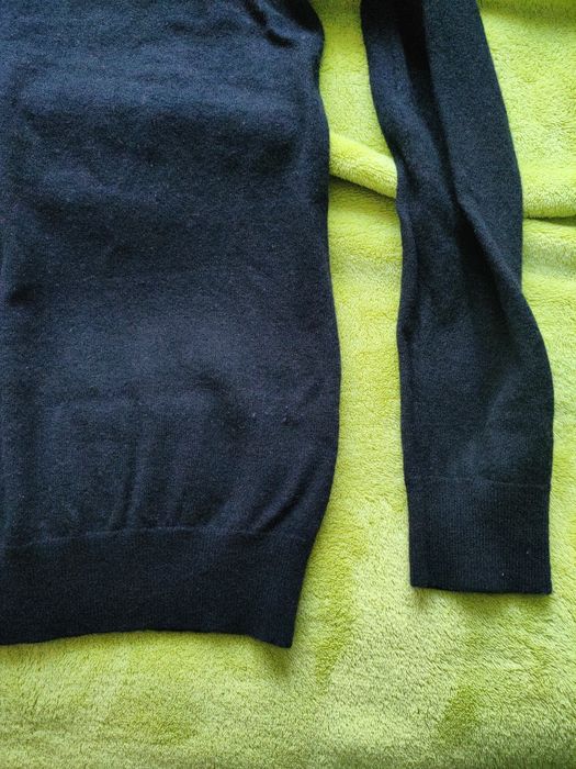 Reserved sweter golf  męski 100 wełna merino rozmiar M czarny
