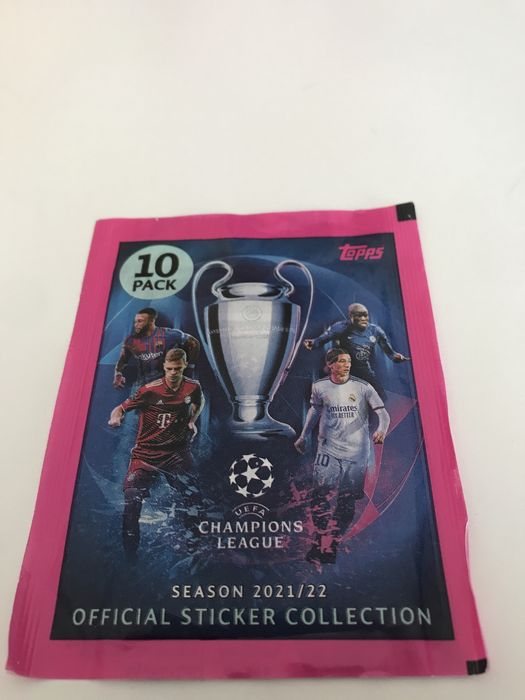 8 saquetas da champions 21/22