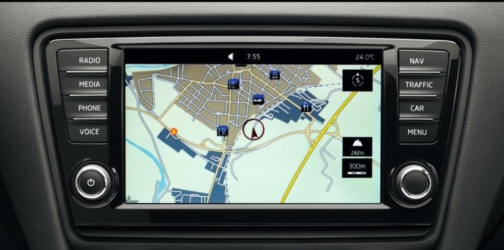 Mapa Volkswagen SKODA V23 Vw MIB2 Aktualizacja Discover Media mapy vw