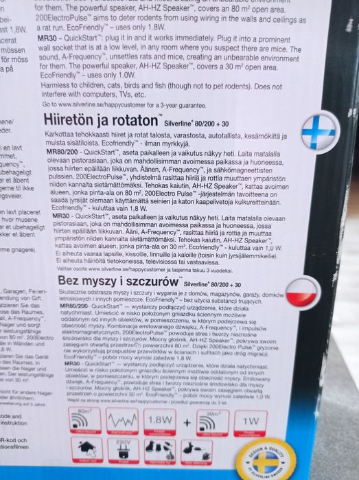 Odstraszacz na myszy i szczury