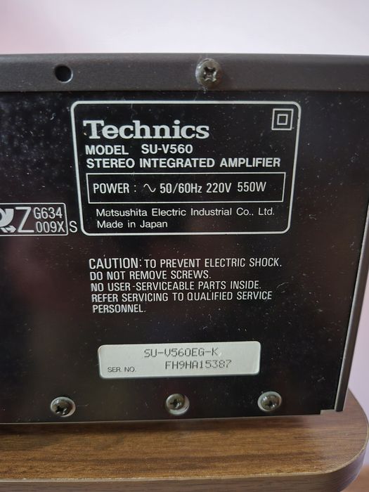 Wzmacniacz Technics SU-V560 MOCNY Bass Wysoki model