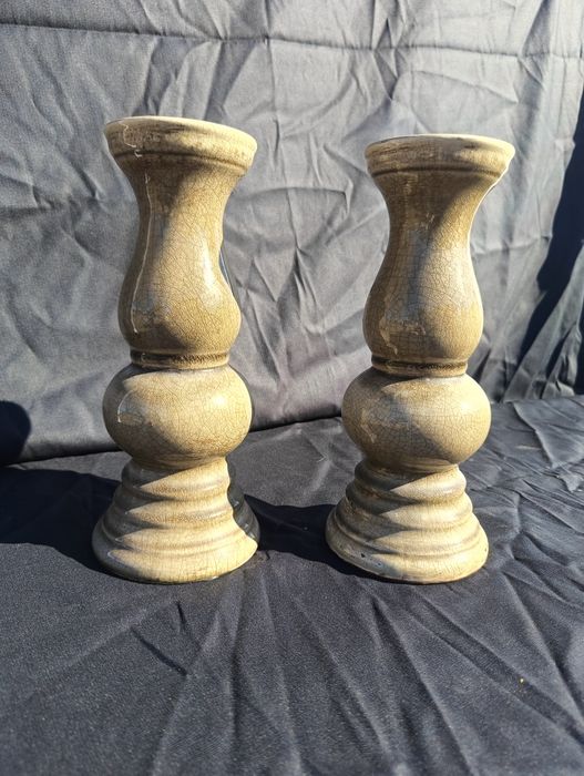 Ceramiczne świeczniki