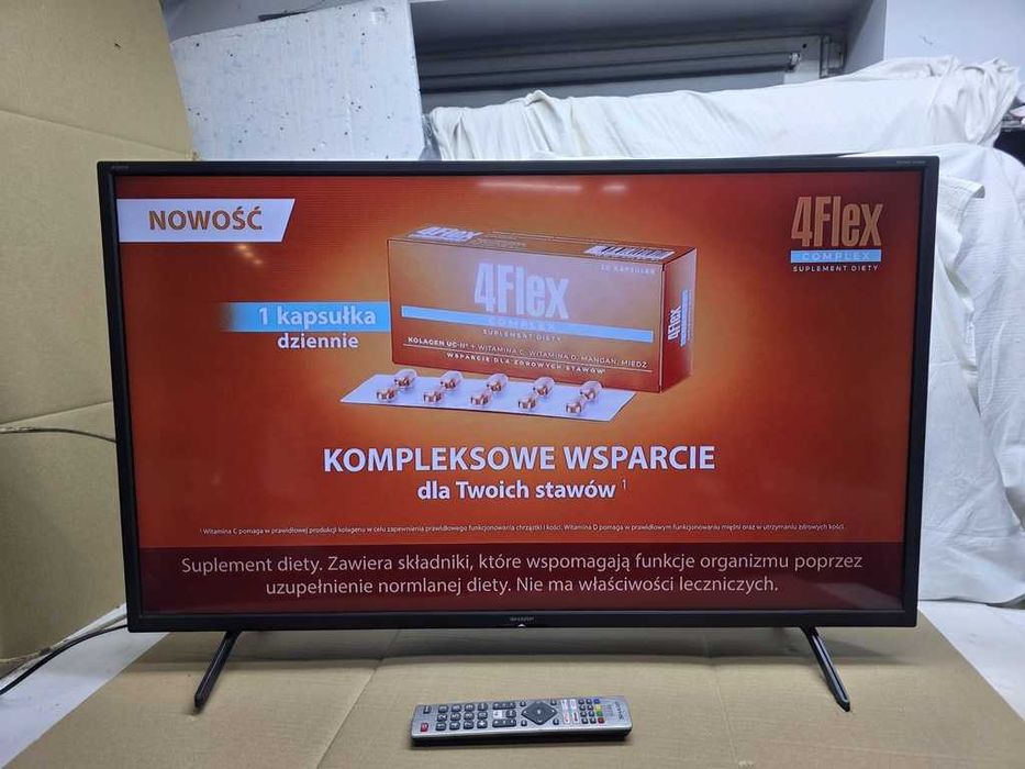 Telewizor LED SHARP 40 cali -  Smart - Wi-Fi - dvbt2-hevc