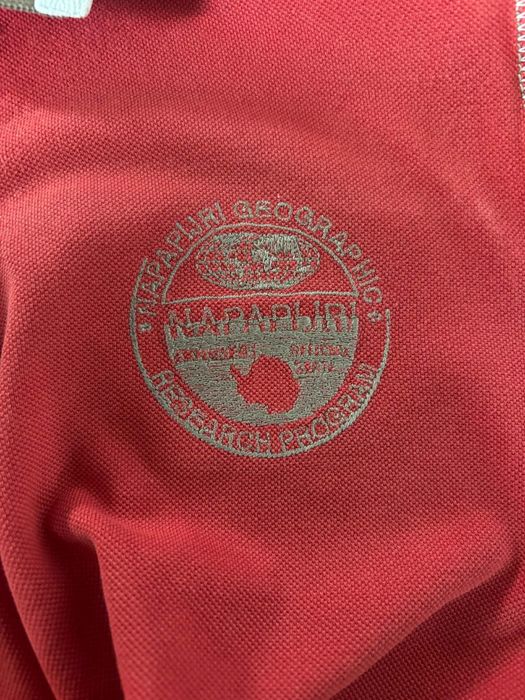Czerwone polo napapijri