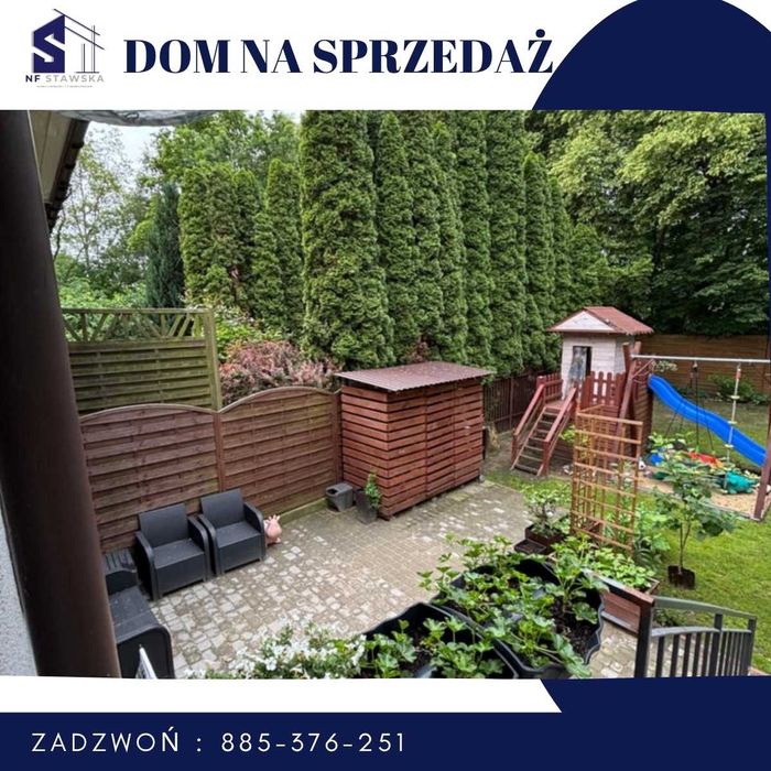 Dom 112 m², ogród, garaż – Lućmierz koło Zgierza