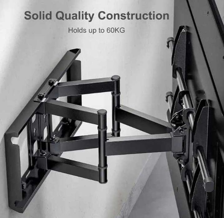 5023 Perlegear PGLFK1 Uchwyt Ścienny Telewizora 37-75” 60kg