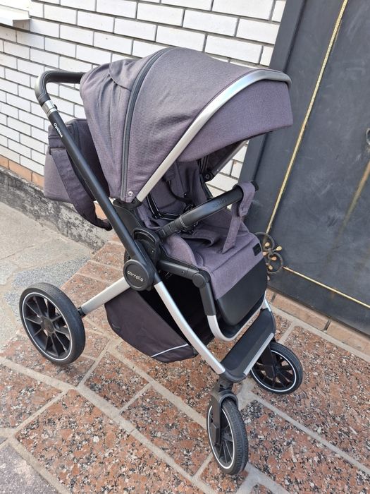 Коляска універсальна 3 в 1 CARRELLO Ultimo (2023) сіра
