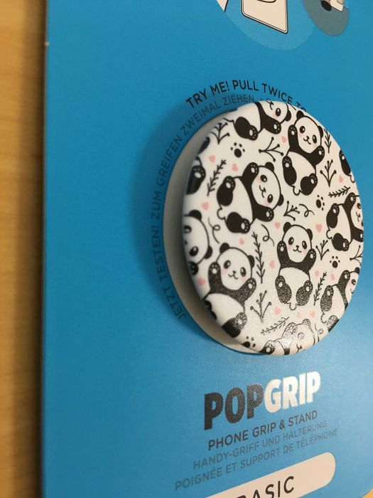 Pop Grip for Mobile Phone (with Pandas) - NEW - Shipping Included64738204641793121