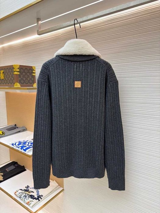 Bluza - sweter Louis Vuitton Cashmere-Wool Blouson
