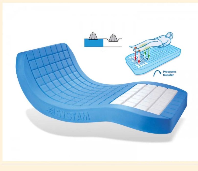 Colchão anti escaras Espuma Visco Elástica VISCOFLEX SYSTAM