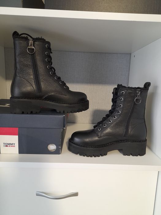 Ботинки кожа зима Tommy Jeans