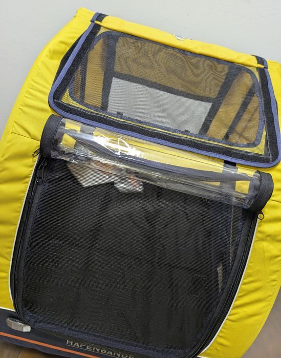 Hafenbande Przyczepka Rowerowa Jogger 2w1 Cabby L dla Psa do 45Kg DUŻA