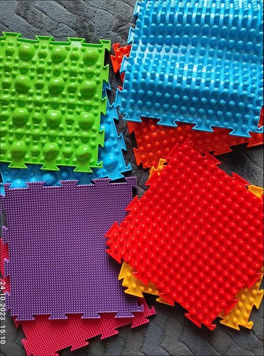 ЗНИЖКА! Ортопедичний килимок 10 пазлів