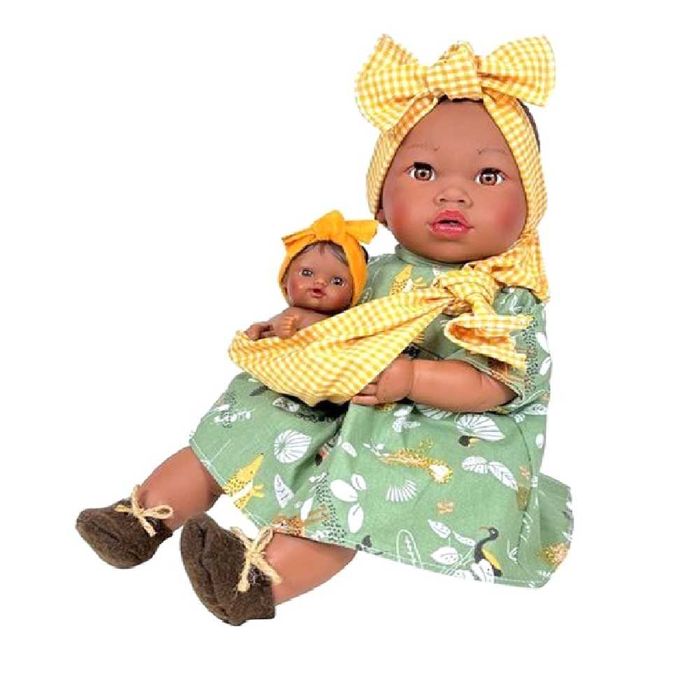 Lalka hiszpańska Nines d' Onil Alika con Bebe 3700  40 cm