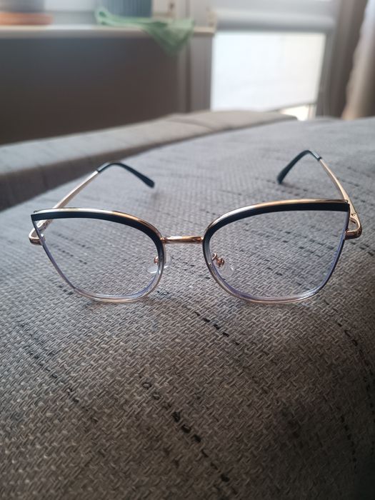 Okulary damskie tzw ZERÓWKI