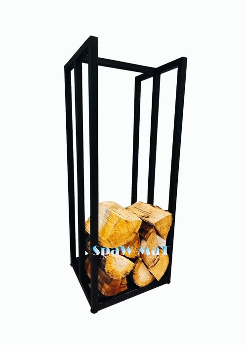 Stojak Loft na drewno kominkowe