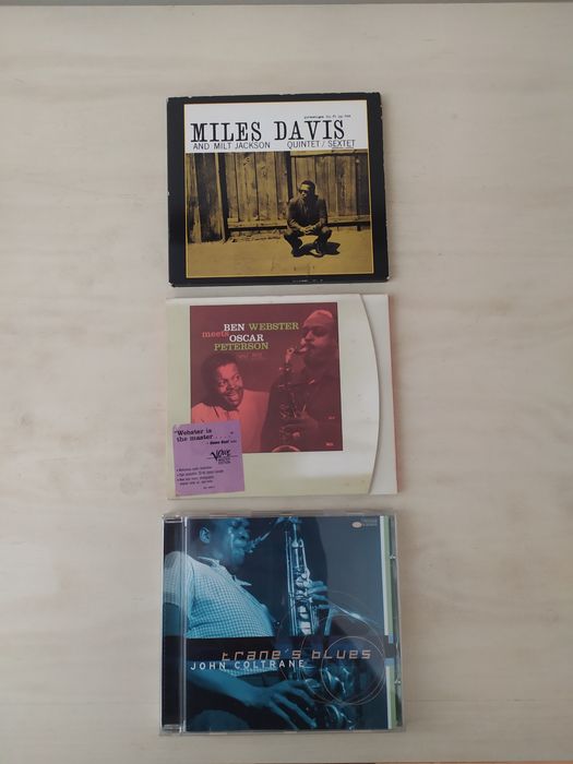 Jazz CD'S, Miles Davis, Ben Webster, J Coltrane