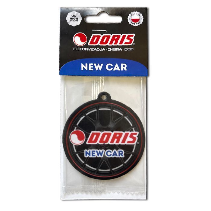 Zawieszka zapachowa new car doris 0,05l 1szt