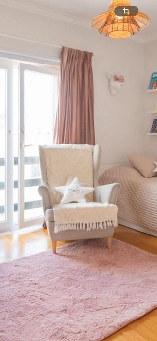 Poltrona bege usada ikea strondmon