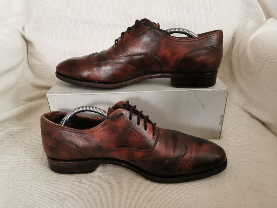 Carmina Shoemakers Mallorca Oxford Simpson luksusowe półbuty