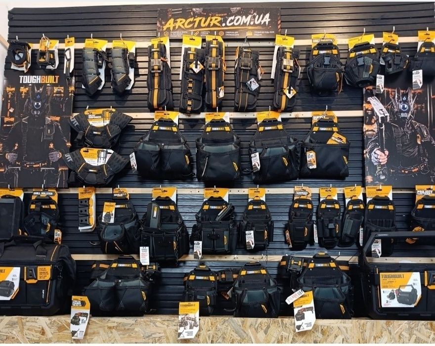 сумки пояса для інструментів toughbuilt аксесуари