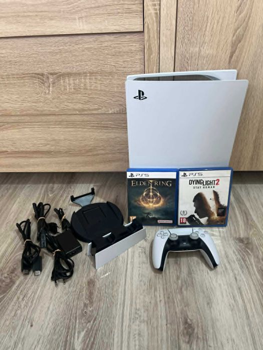 Konsola PS5 3TB , 1 Pad DualSense , Stacja ładująca SONY DualSense. 2 Gry, Google VR PS4/PS5