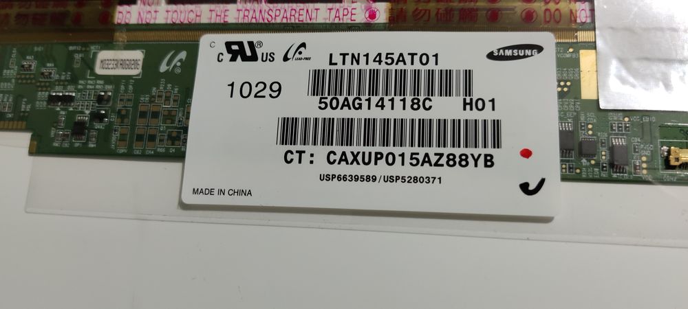 Матрицы(экран) 15.6 14.5 14 (40pin) LED, LP156, AT145, B140