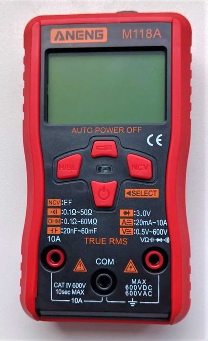 Цифровий мультиметр DT9205A та DT9207A