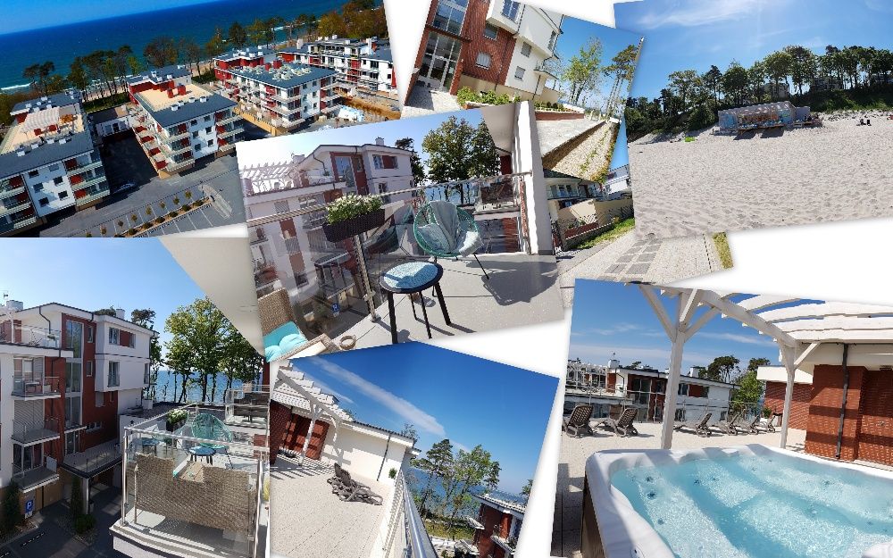 Apartament Klifowa REWAL - w pierwszej linii / widok na morze / basen /sauny / bawialnia /