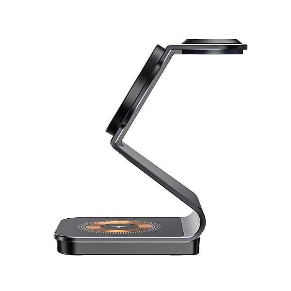 Tech-Protect Qi15W-A29/3In1 Magnetic Magsafe Wireless Charger Black