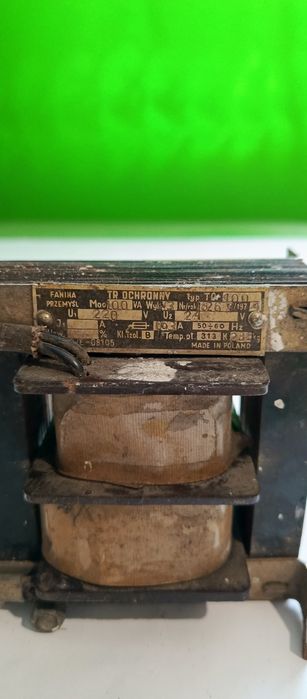 Stare transformator ochronny Polski. 100 VA.