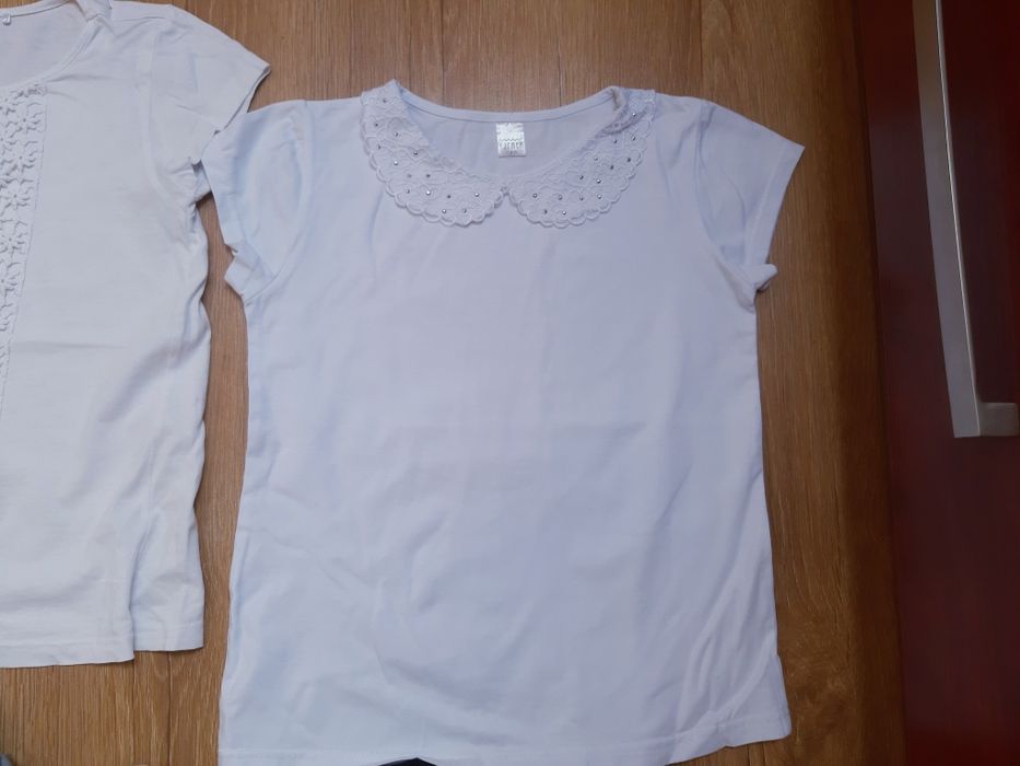 Tanio bluzki galowe zakończenie  roku r. 134 H&M