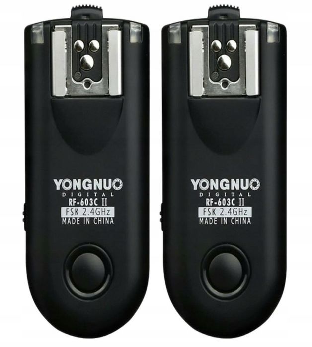 Zestaw wyzwalaczy Yongnuo RF603C II C1 do Canon