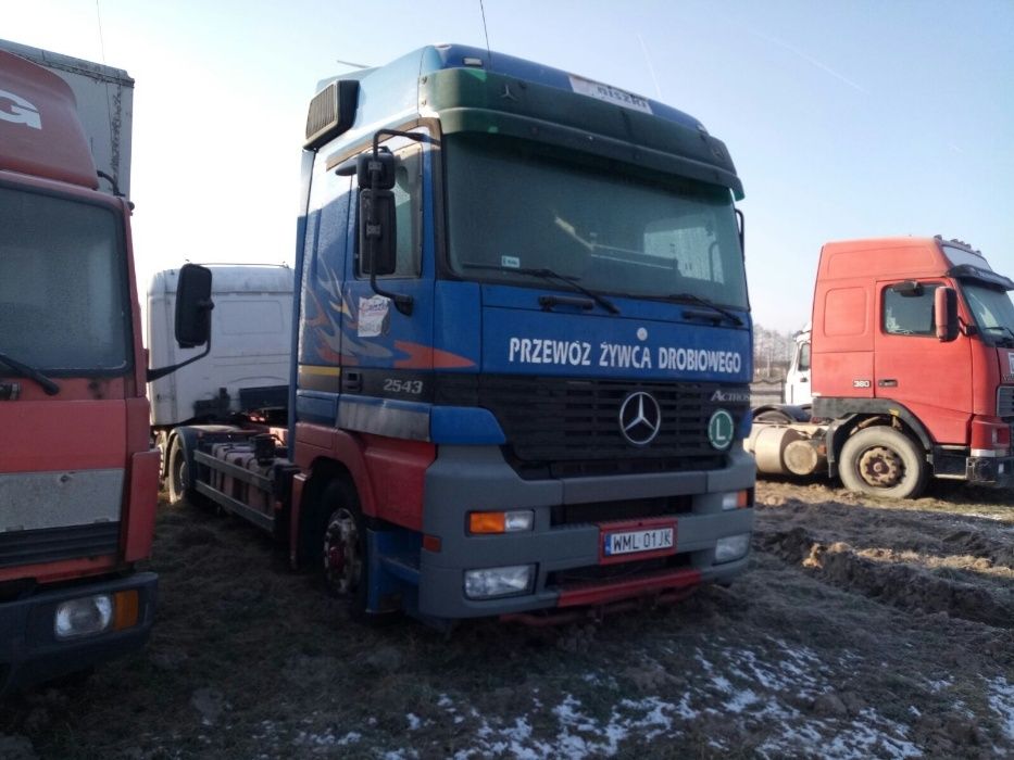 SKUP mercedes ACTROS 817 i 813 i 814 i 914 CAŁE OM366 OM352 OM501