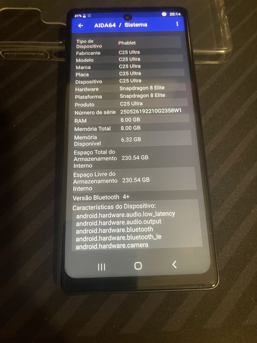 Smartphone android c55