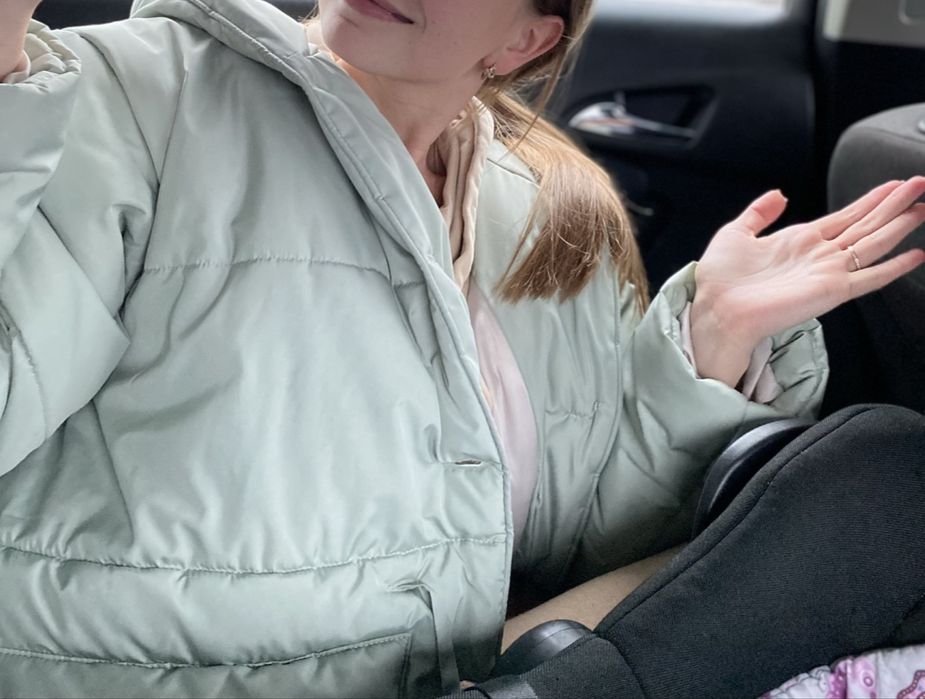 Зимова куртка ( від бренду stimma)+ чорна сумка