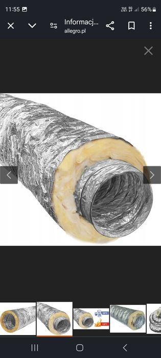 Rura elelastyczna termoflex 100, 10m