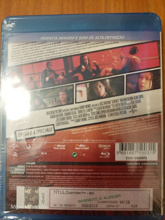 Serenity versão limitada novo selado