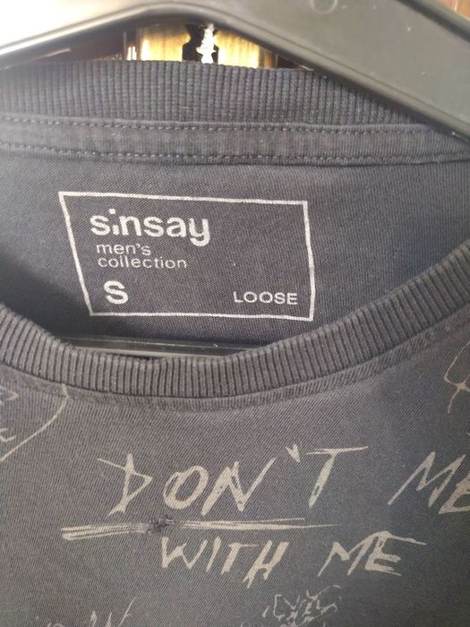 T-shirt męski Sinsay