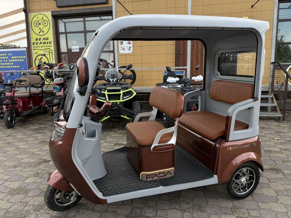 Електротрайк трьохколісний електро велосипед FADA NiMBUS MEGA 1200W