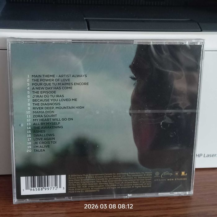 «Jestem: Céline Dion!» 1 CD w oryginalnej folli