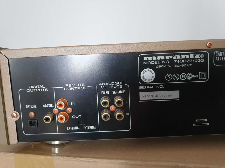 Marantz CD 72 plus pilot