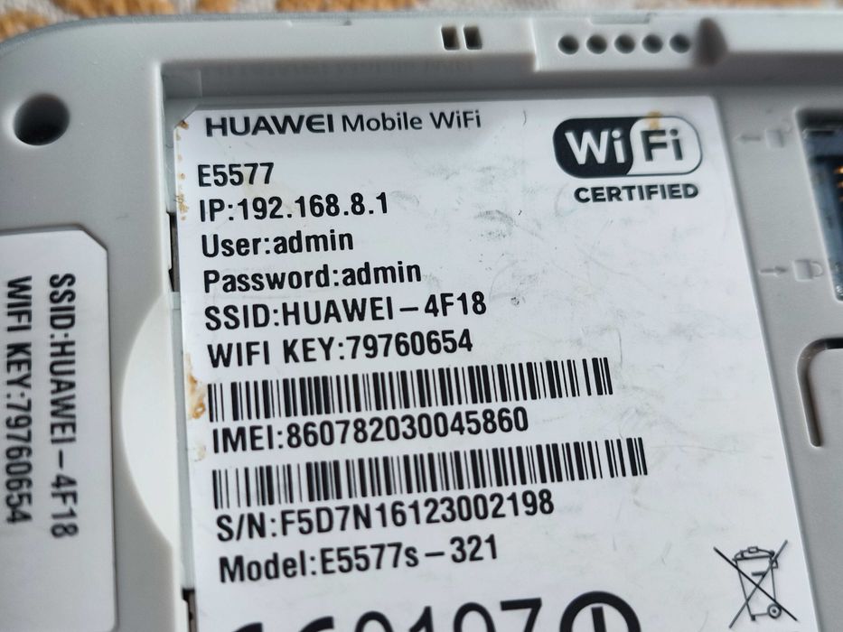 Huawei E5577s-321 4G 3000mah Hotspot Router