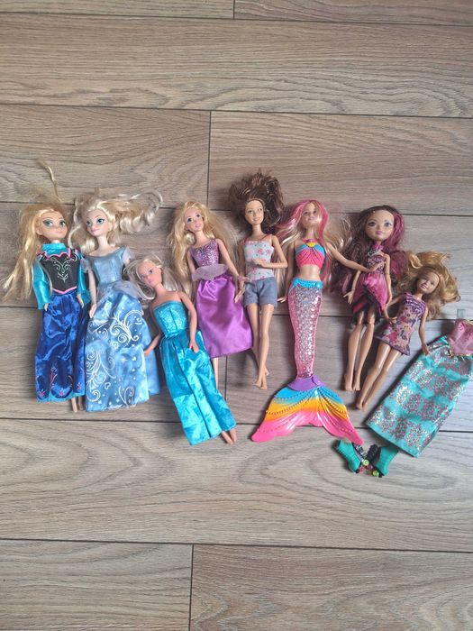 lalki Barbie, różne rodzaje