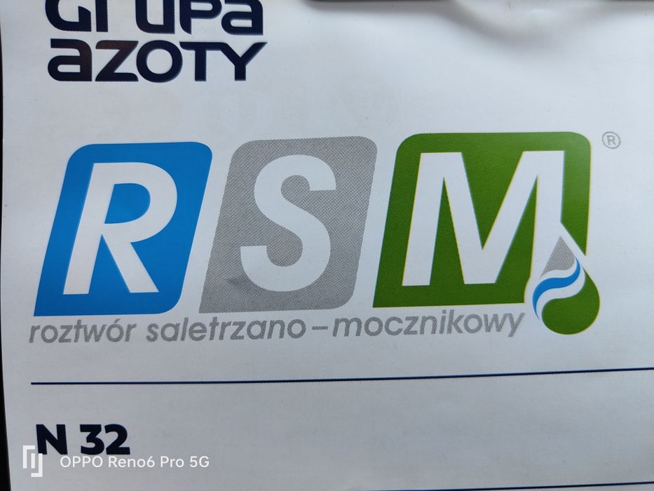 RSM 32% nawóz płynny