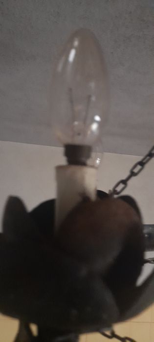 Abajour/Candeeiro Senhorial de teto. (antiguidades)